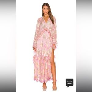 Hemant and Nandita kaftan Sz XS NWT